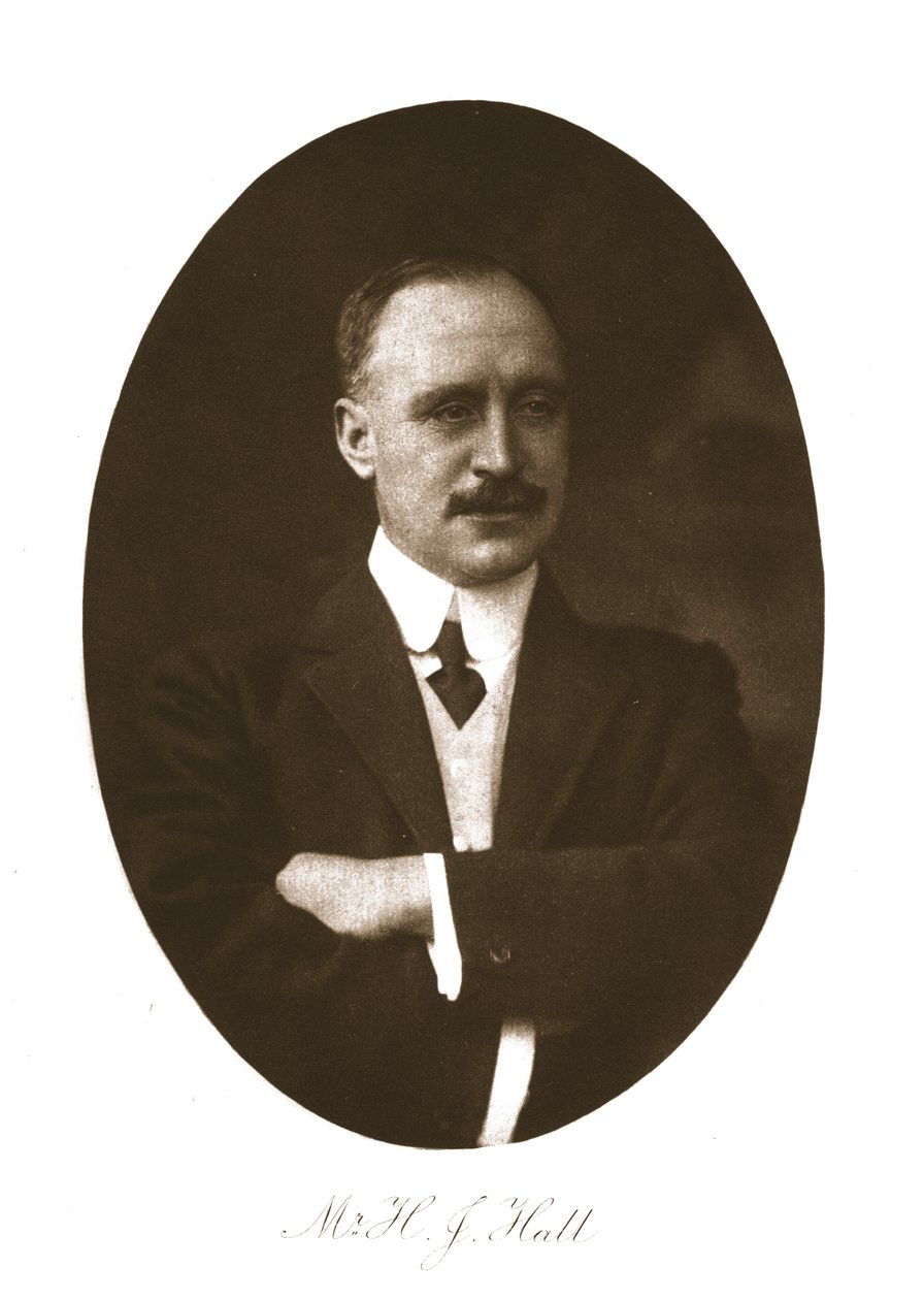 Mr. H. J. Hall, 1911. alkotó: Unbekannt