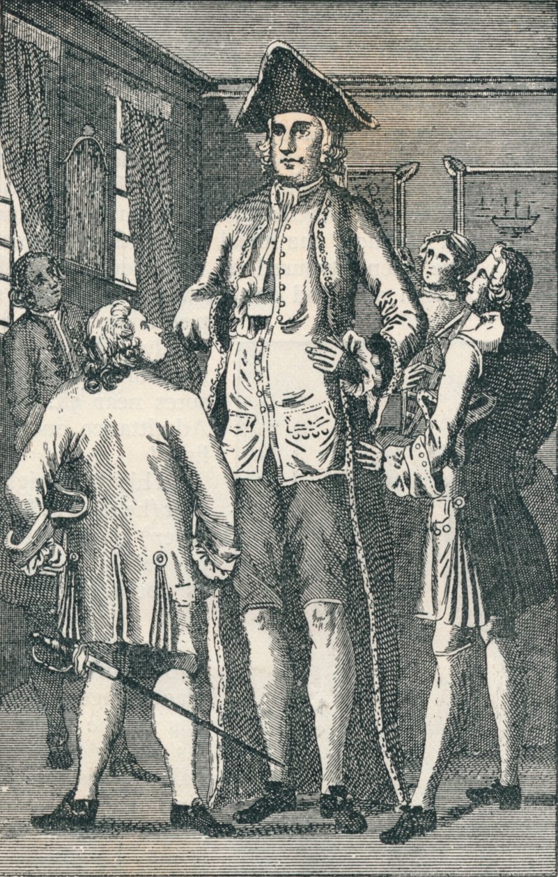 Henry Blacker, a brit óriás, 1750, 1894 alkotó: Unbekannt