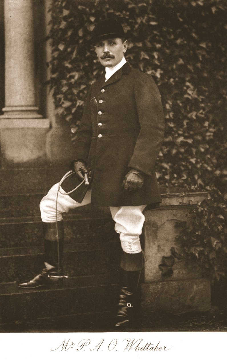 Mr P.A.O. Whittaker, 1911. alkotó: Unbekannt