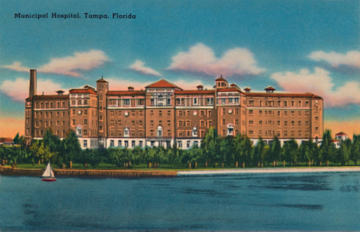Városi Kórház, Tampa, Florida, 1940-es évek alkotó: Unbekannt