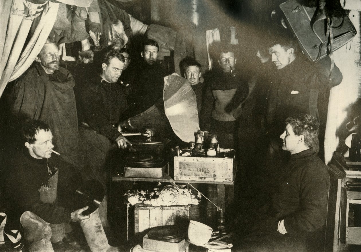 Zene a kunyhóban, c1908, 1909. alkotó: Unbekannt