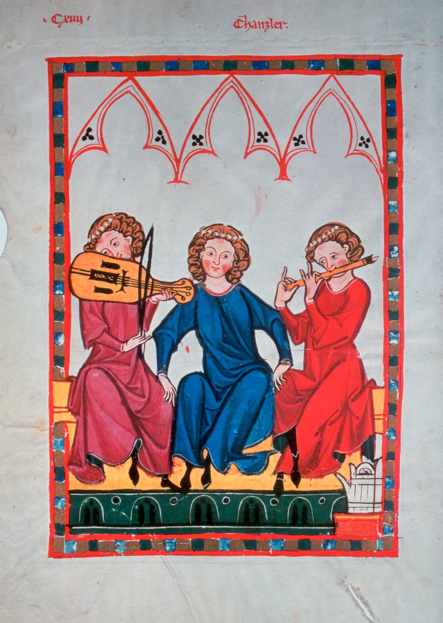 Zenészek, 1304-1340 alkotó: Unbekannt