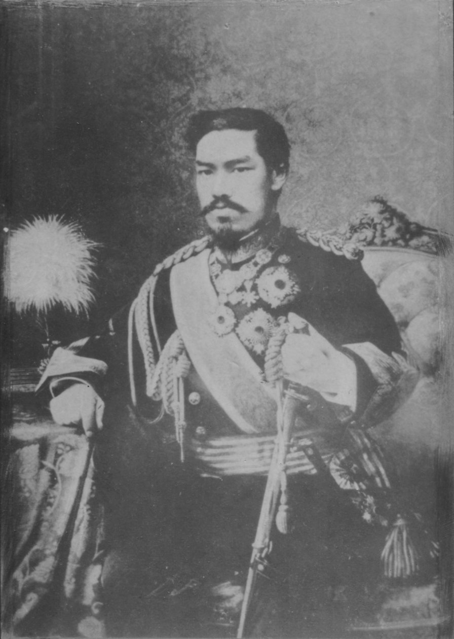 Mutsuhito, 1893 alkotó: Unbekannt