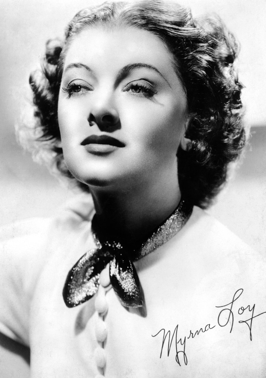 Myrna Loy 1905-1993, amerikai színésznő, 1930-1940 alkotó: Unbekannt