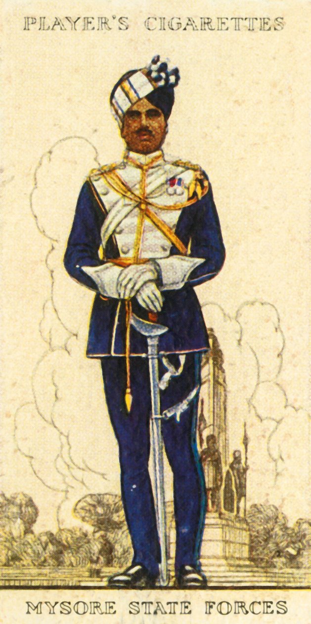 Mysore állam erői, 1936. alkotó: Unbekannt