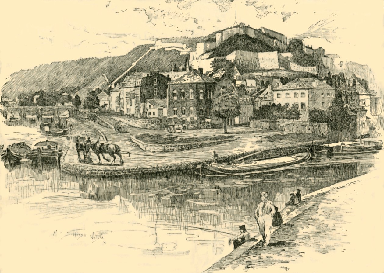 Namur, 1890. alkotó: Unbekannt