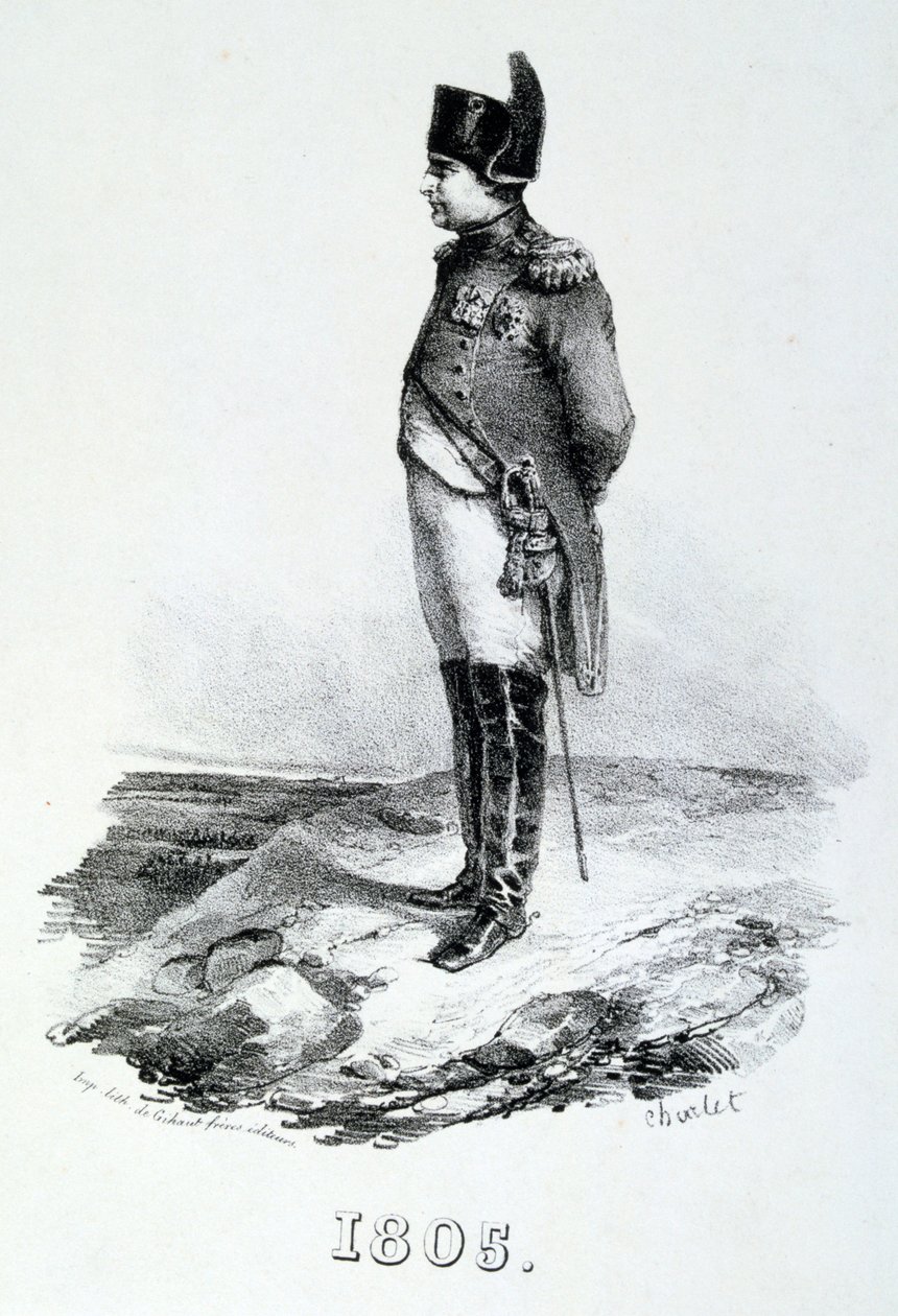 Napóleon 1., 1805, 19. század alkotó: Unbekannt