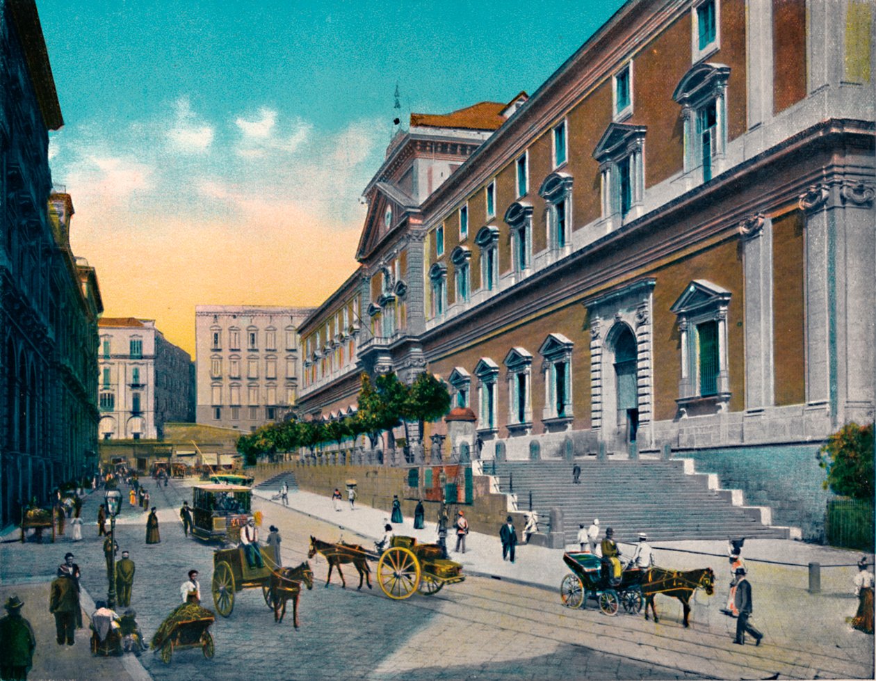 Nápoly – Nemzeti Múzeum, 1900. alkotó: Unbekannt