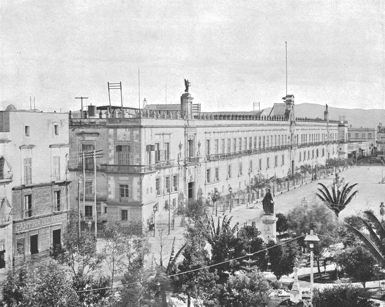 Nemzeti Palota, Mexikóváros, Mexikó, 1900. alkotó: Unbekannt