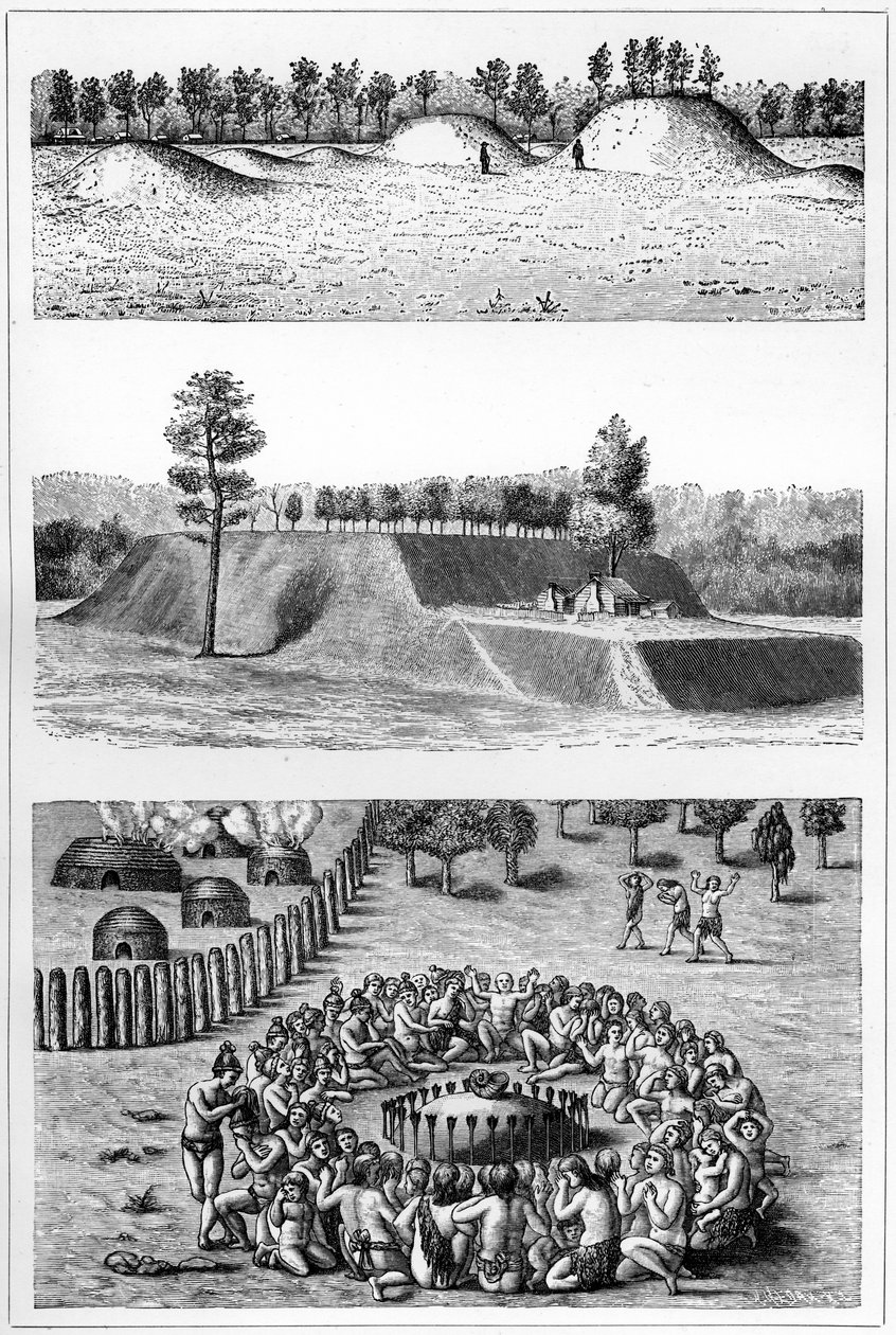 Amerikai őslakos régészeti lelőhelyek, USA, 1901 alkotó: Unbekannt
