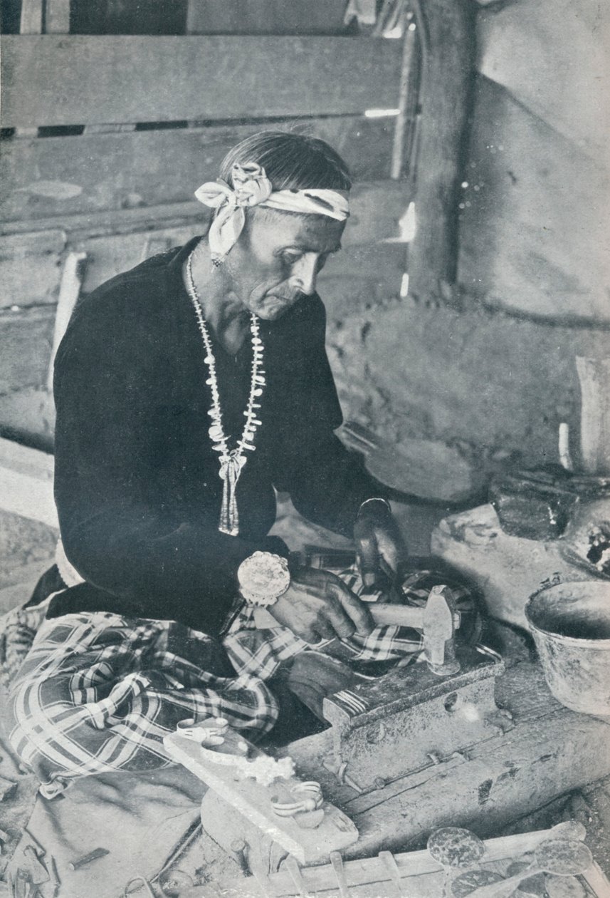 Navajo ezüst és türkiz ékszerek, 1931 alkotó: Unbekannt