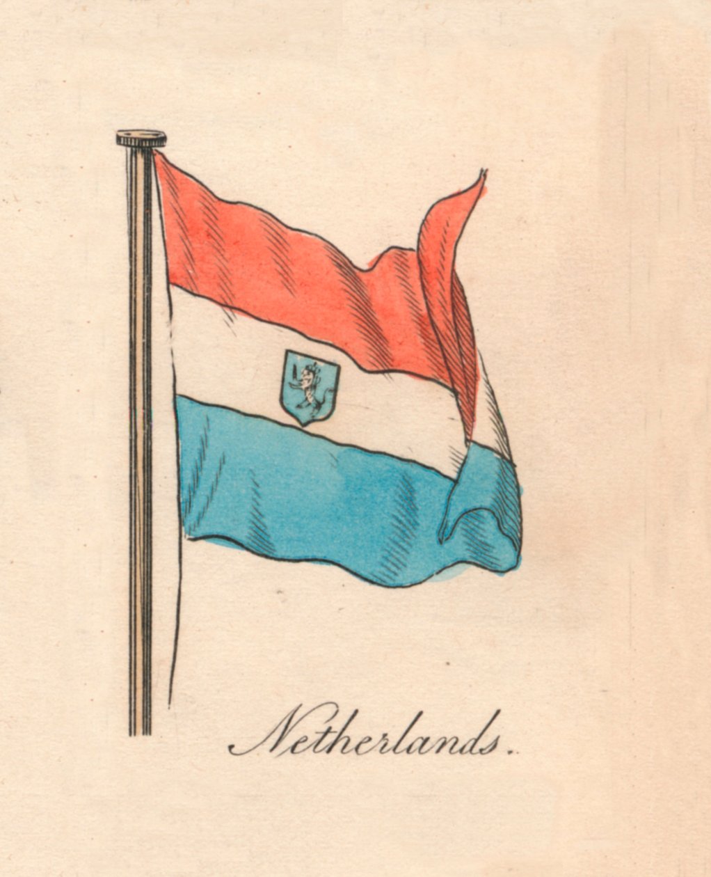 Hollandia, 1838 alkotó: Unbekannt