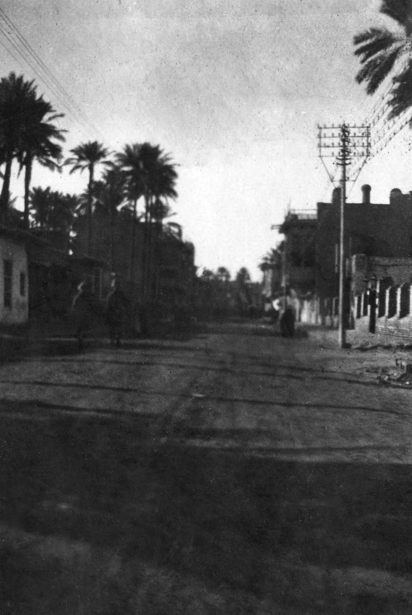 Új utca, Bagdad, 1918 alkotó: Unbekannt