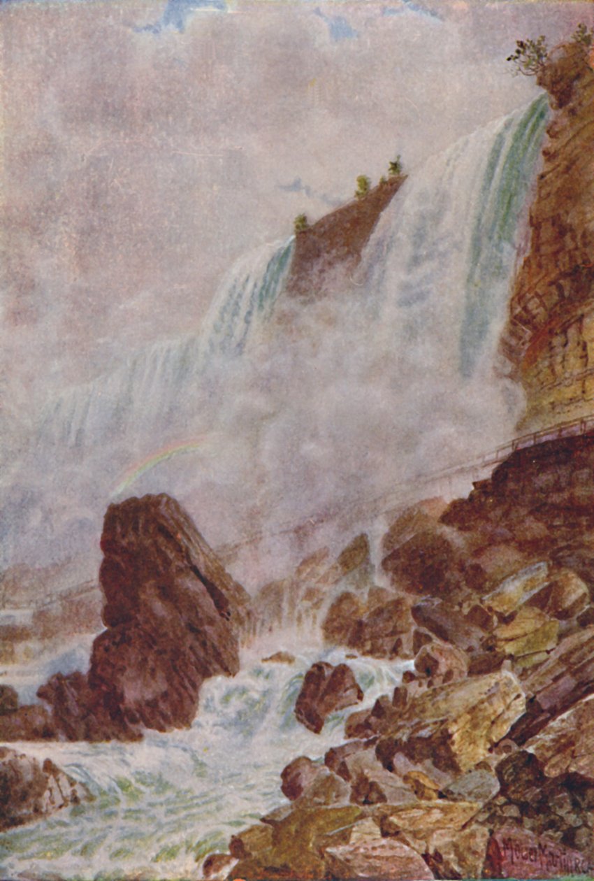 Niagara-vízesés, 1924 alkotó: Unbekannt