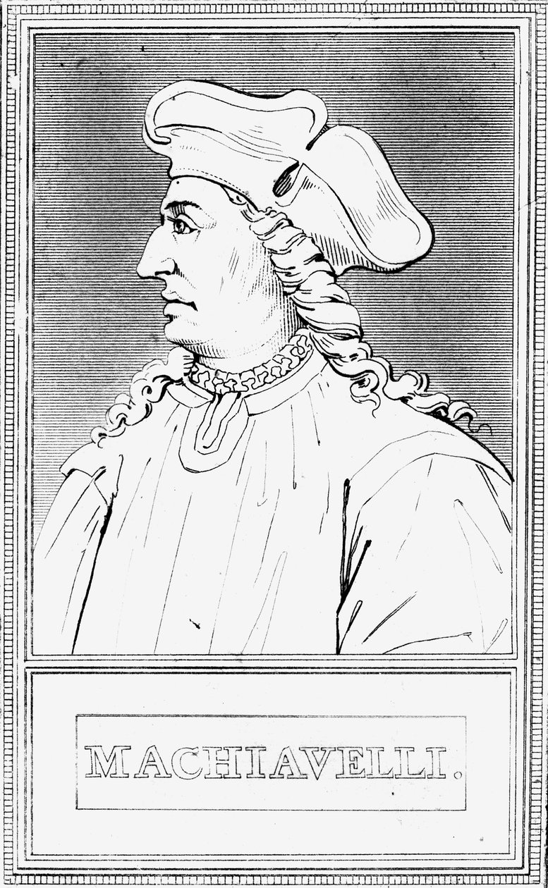 Niccolo Machiavelli, olasz reneszánsz politikai filozófus alkotó: Unbekannt