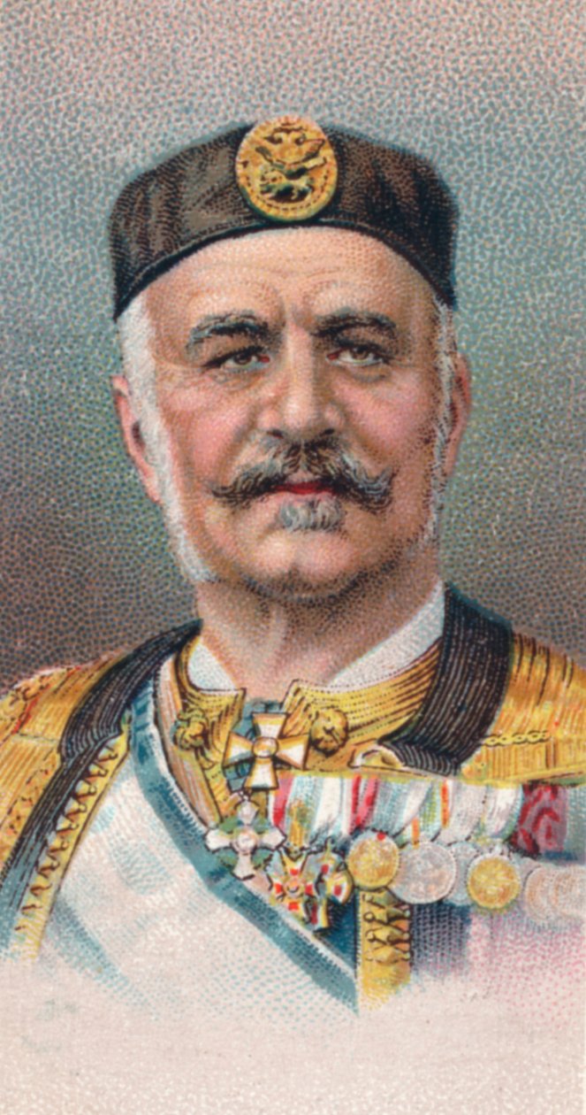 I. Miklós 1841-1921, Montenegró királya, 1917 alkotó: Unbekannt