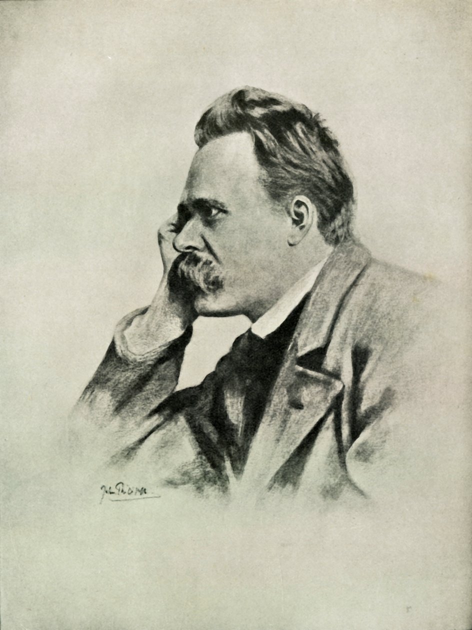 Nietzsche, 1919. alkotó: Unbekannt