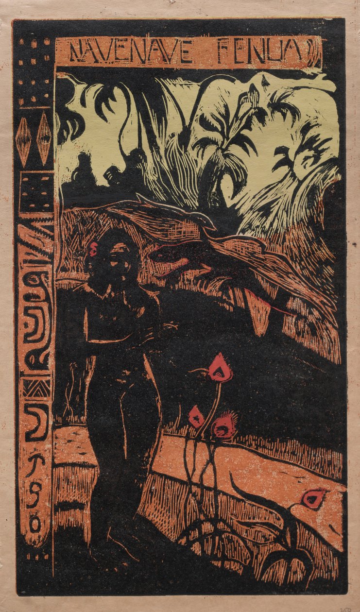 Noah Noah: Nave Nave Fenua Fragrant Isle, 1893-1894. alkotó: Unbekannt