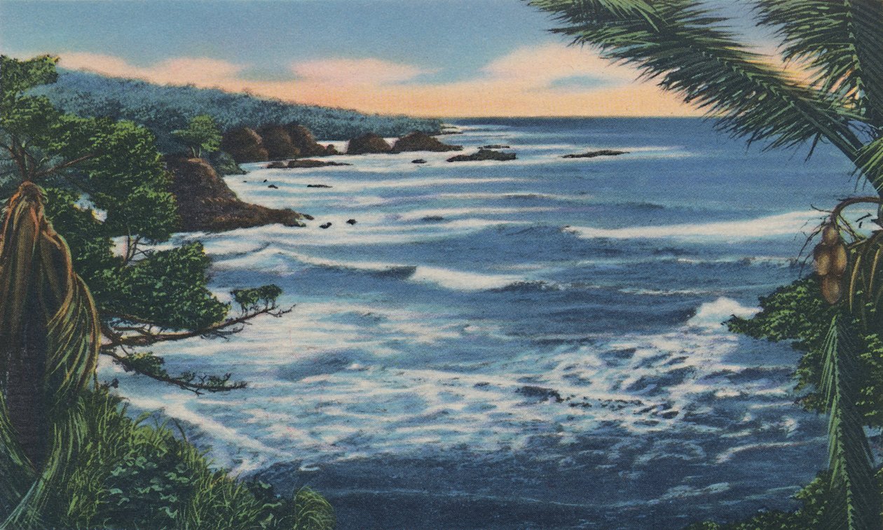 Északi part, Trinidad, B.W.I., 1940-es évek. alkotó: Unbekannt