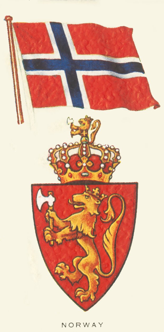 Norvégia, 1935. alkotó: Unbekannt