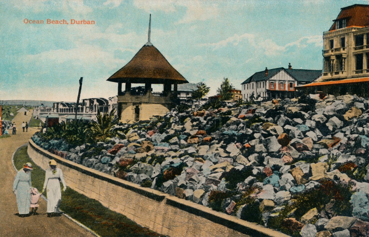 Ocean Beach, Durban, 1914 alkotó: Unbekannt