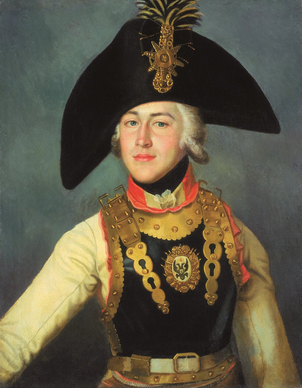 Az életőr-lovasezred tisztje, 1797-1799 alkotó: Unbekannt