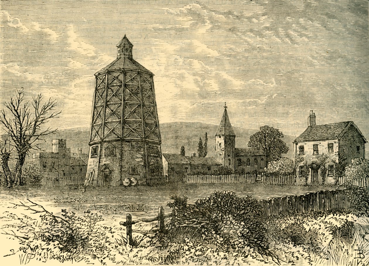 Régi battersea-i malom, 1800 körül, 1878 körül. alkotó: Unbekannt
