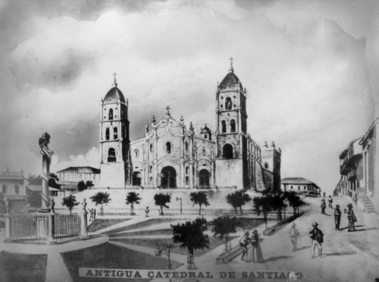 Santiago de Cuba régi székesegyháza, 1523, 1920-as évek alkotó: Unbekannt
