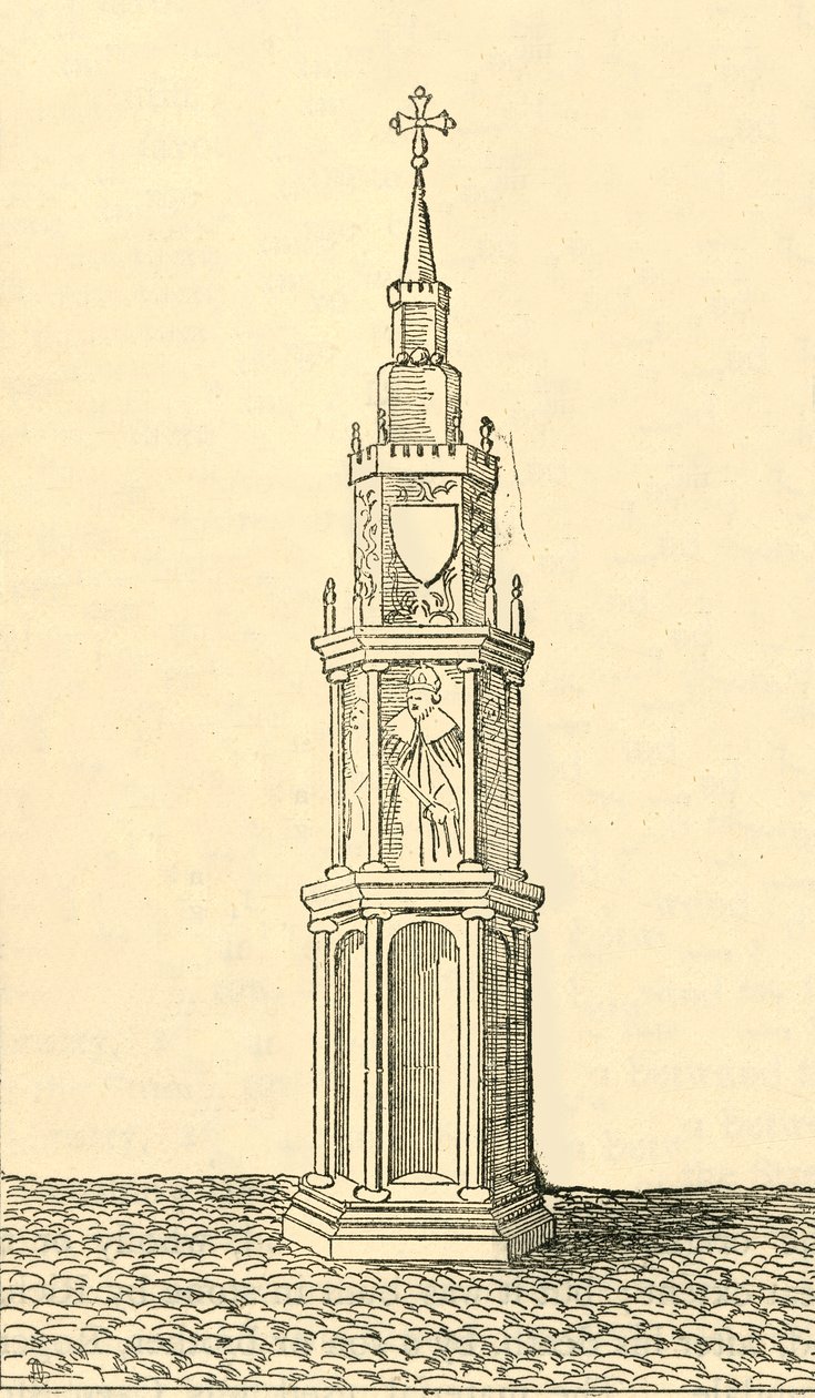 Old Charing Cross, 1881. alkotó: Unbekannt