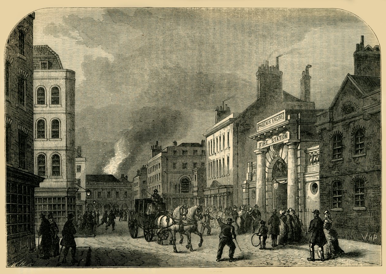 Old Cockspur Street, 1881. alkotó: Unbekannt