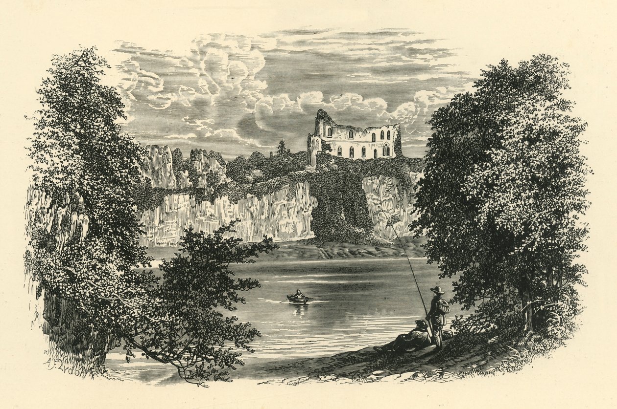 On the Wye, 1890. alkotó: Unbekannt