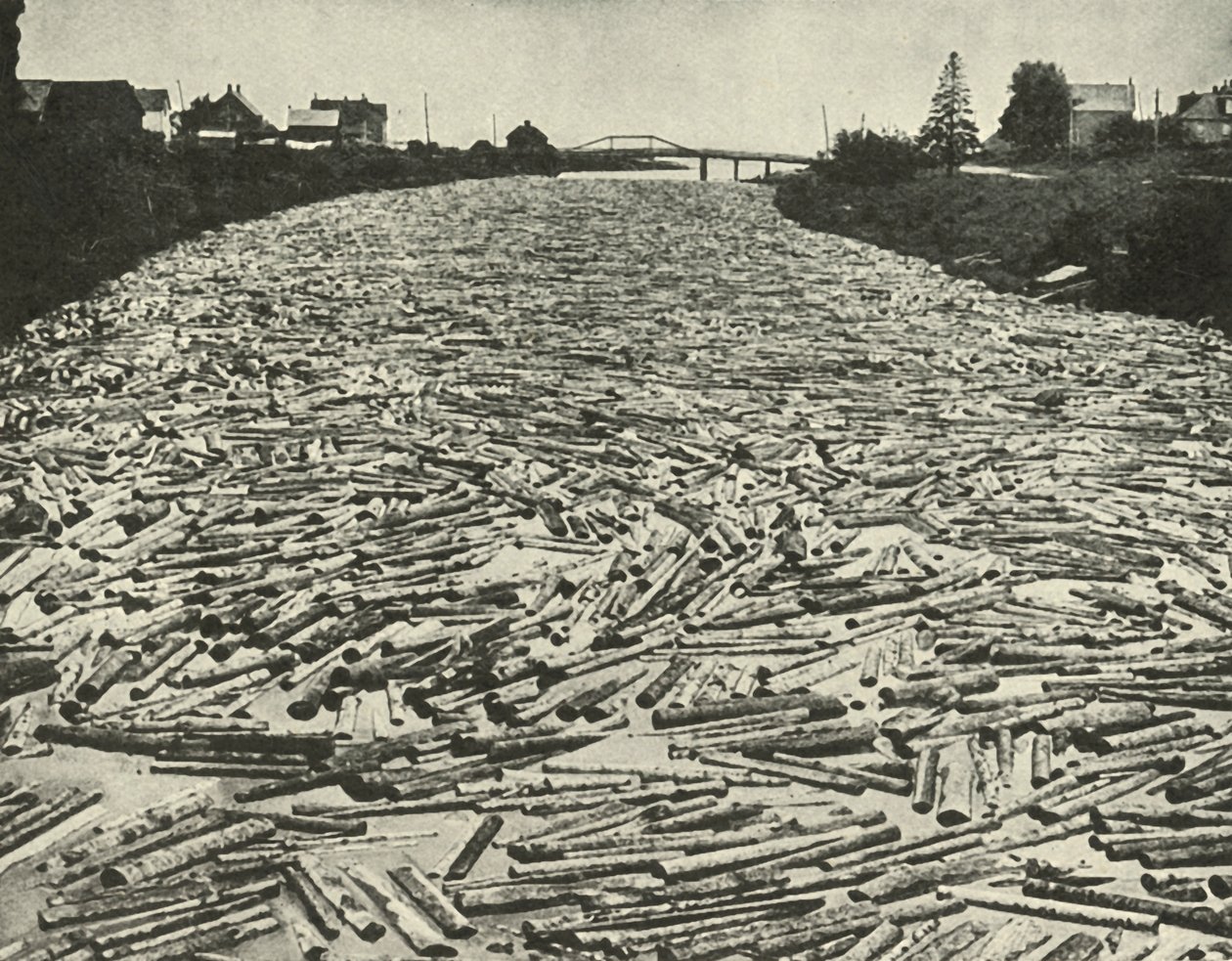 Útban a fűrészmalmok felé, 1948. alkotó: Unbekannt