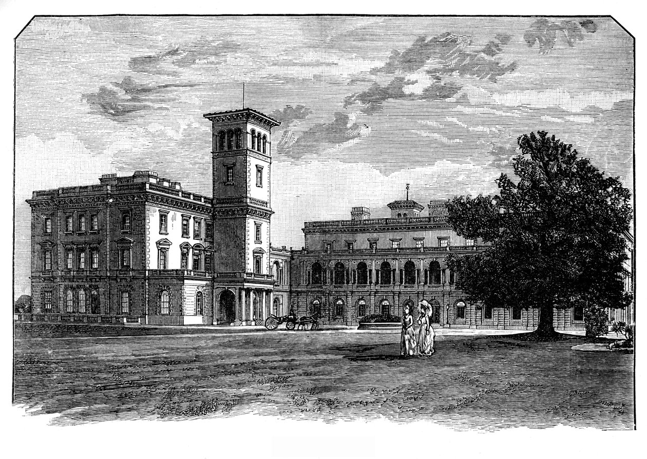 Osborne House, East Cowes, Wight-sziget alkotó: Unbekannt