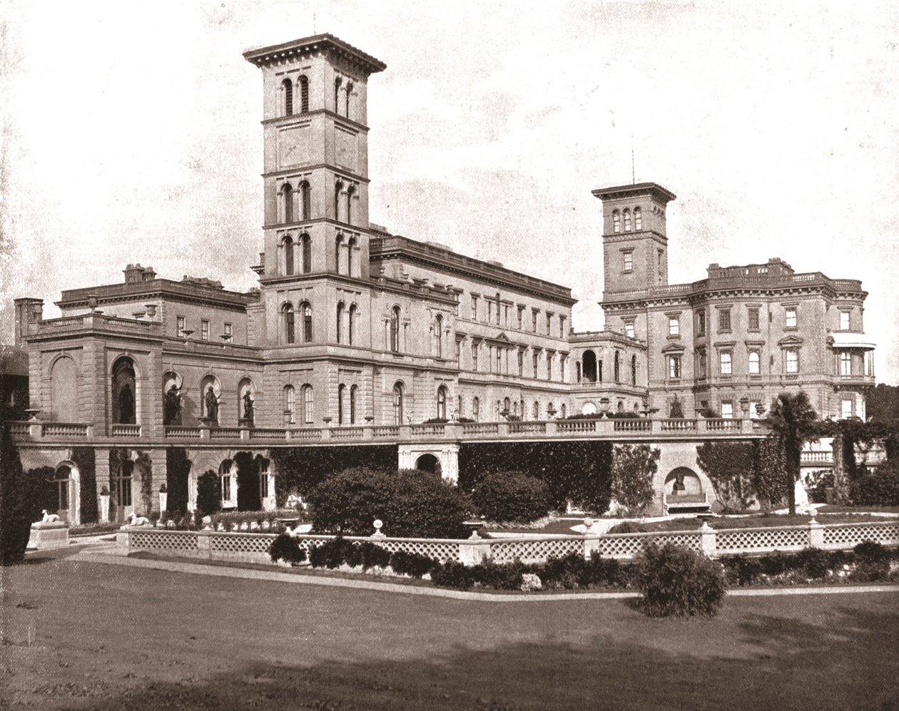 Osborne House, Wight-sziget, 1894. alkotó: Unbekannt