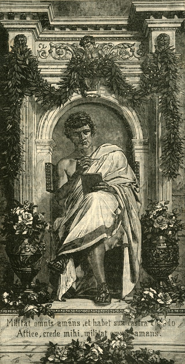 Ovidius, 1890. alkotó: Unbekannt