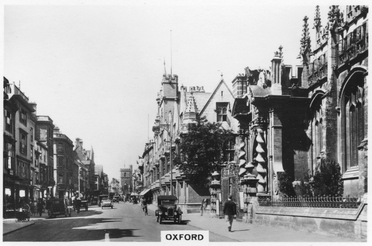 Oxford, 1937 alkotó: Unbekannt