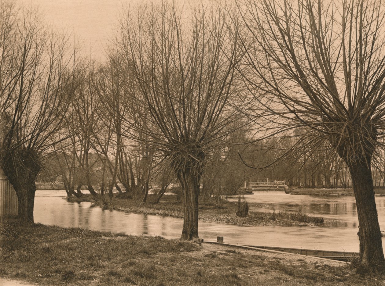 Pangbourne Weir, 1902 alkotó: Unbekannt