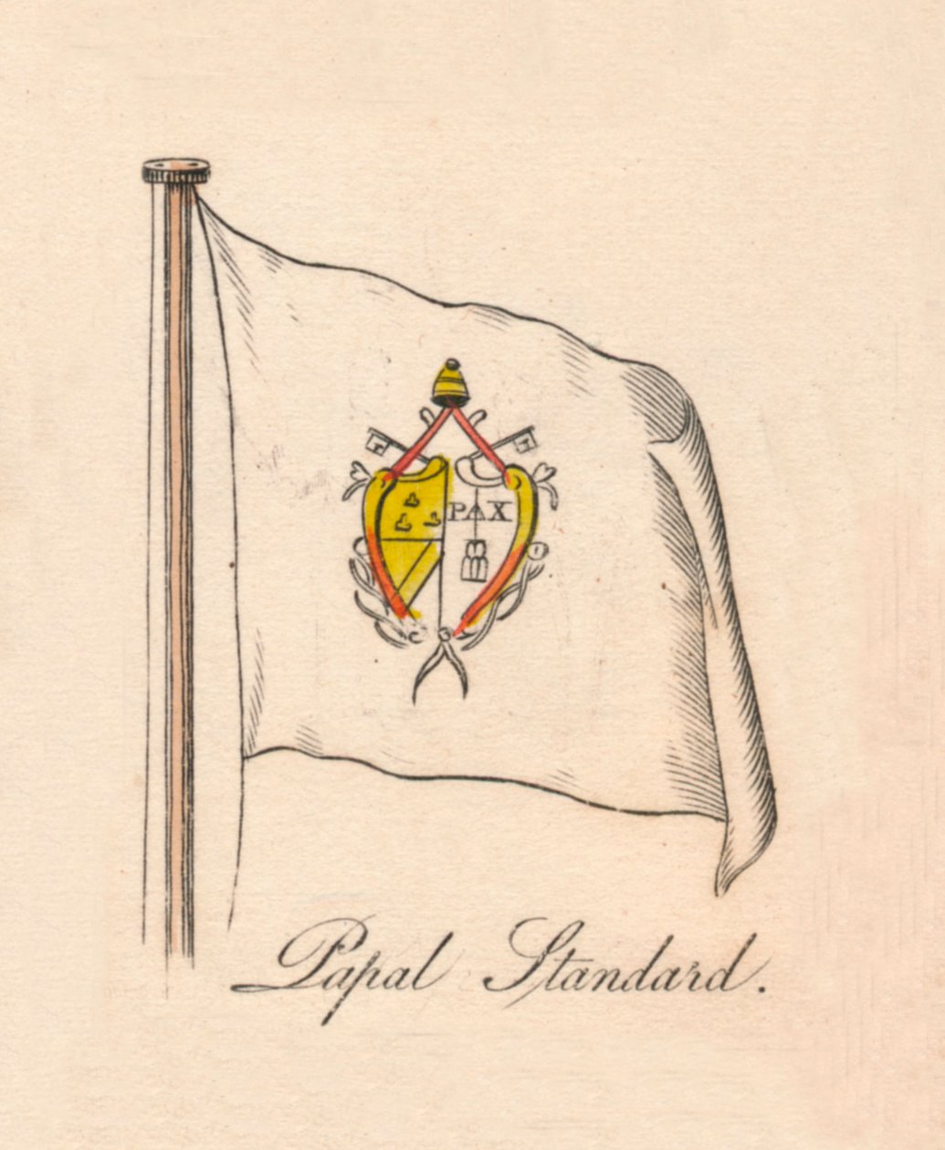 Pápai szabvány, 1838 alkotó: Unbekannt