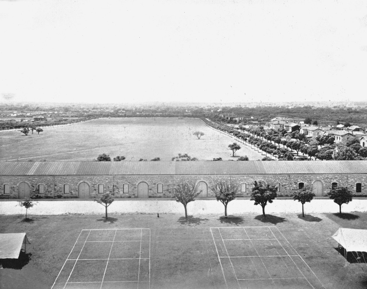 Parade Grounds, San Antonio, Texas, USA, 1900. alkotó: Unbekannt