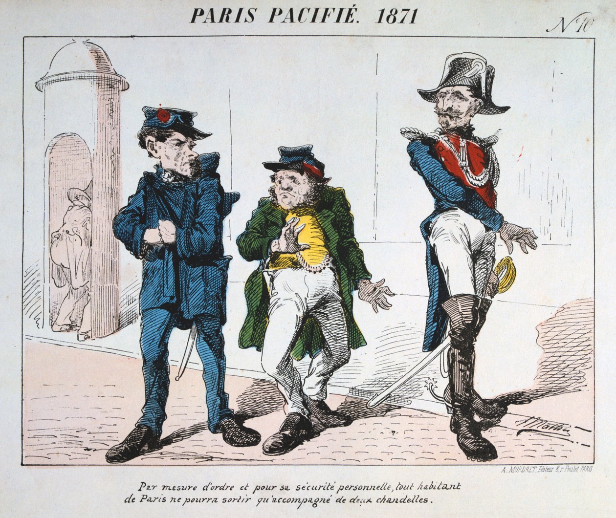 Párizs Pacifies, 1871. alkotó: Unbekannt