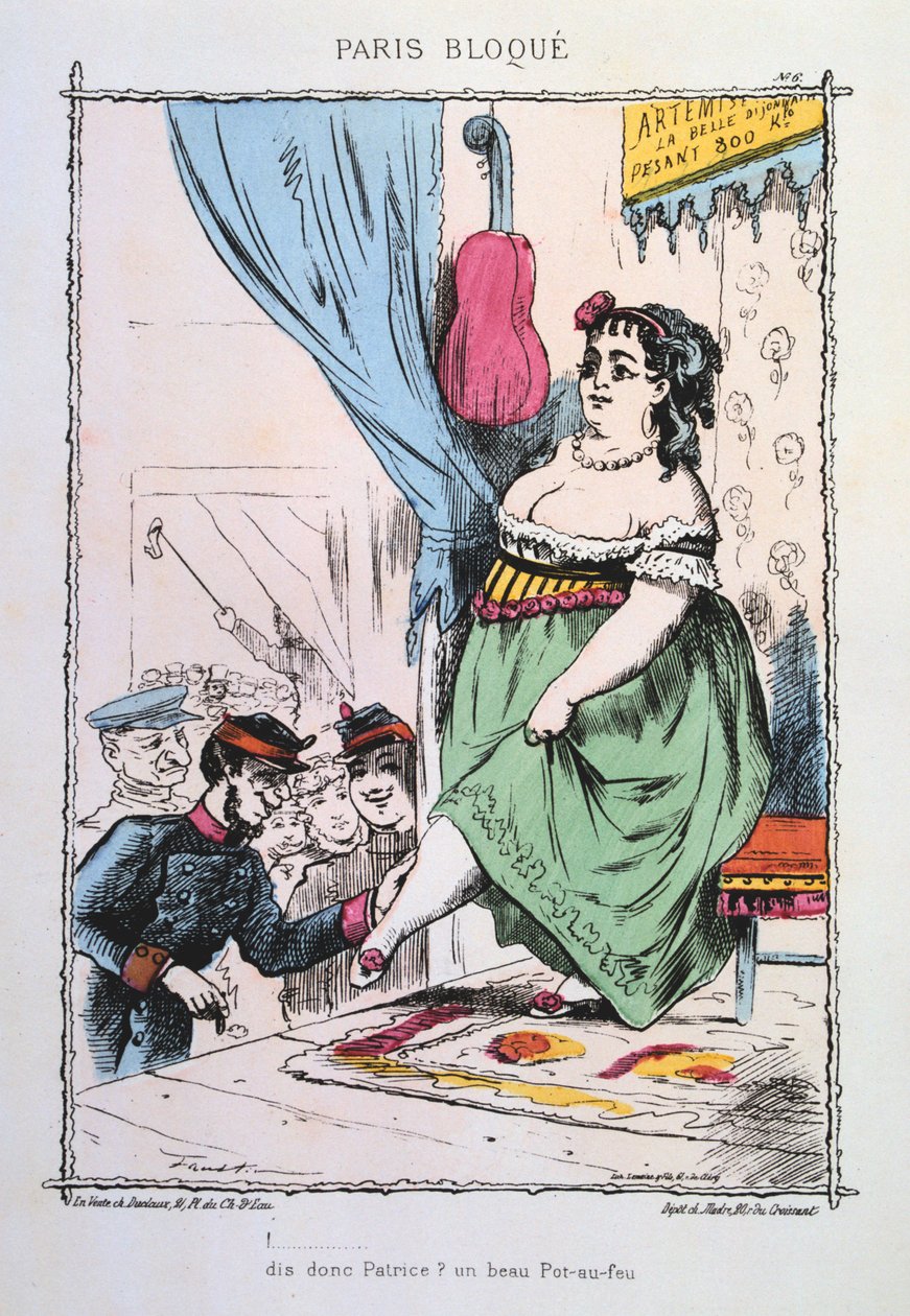 Párizs ostromlott, 1870-1871 alkotó: Unbekannt