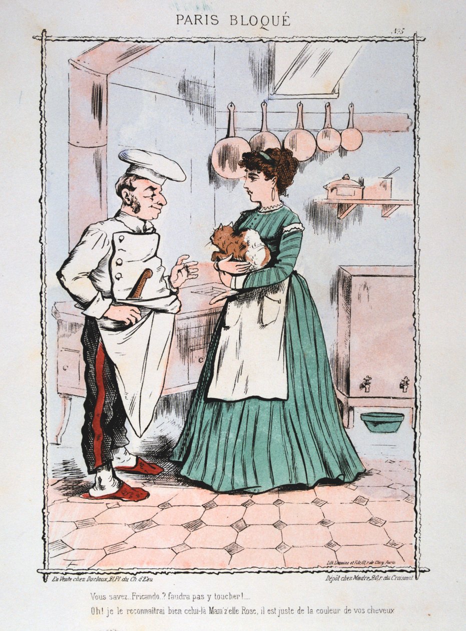 Párizs ostromlott, 1870-1871. alkotó: Unbekannt
