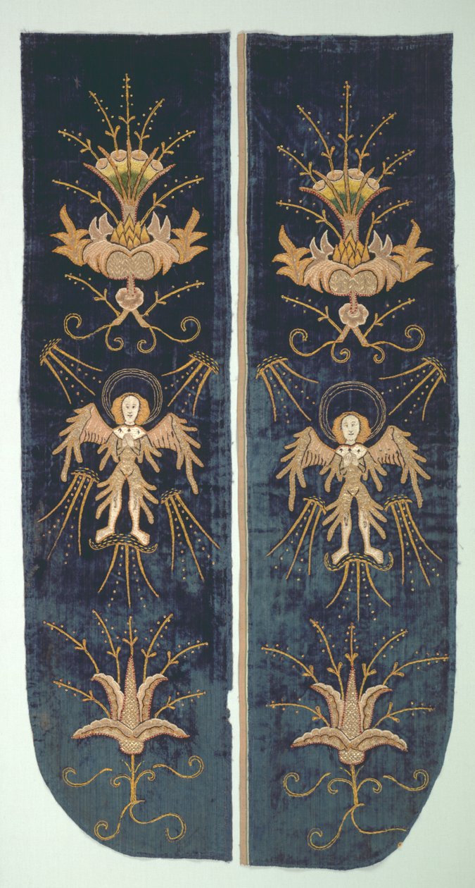 Egy Chasuble Back része, c. 1500. alkotó: Unbekannt