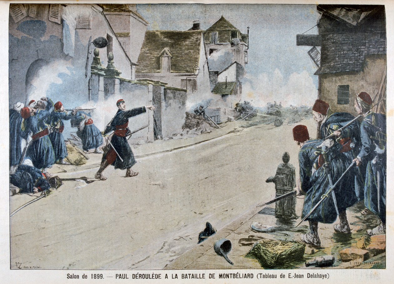 Paul Déroulède, Montbeliard-i csata, 1899 alkotó: Unbekannt