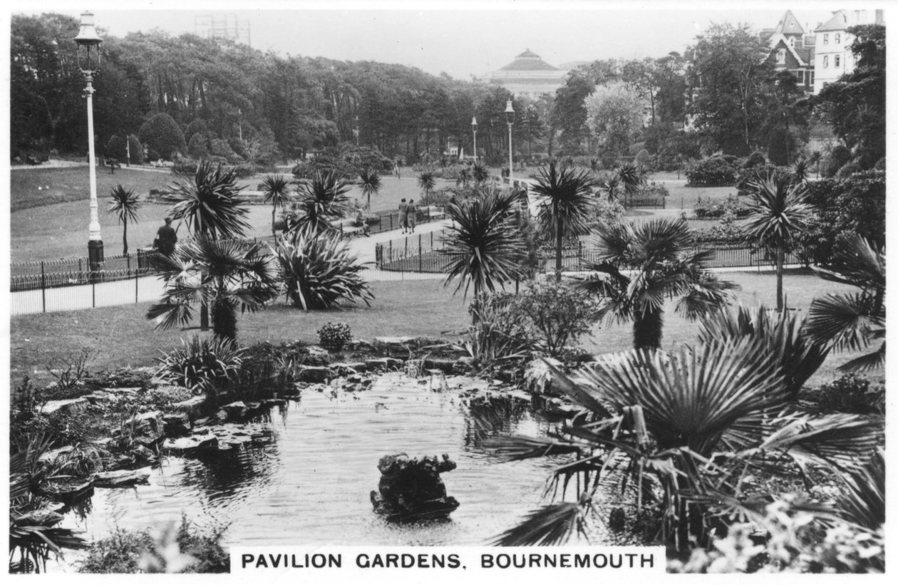 Pavilion Gardens, Bournemouth, Dorset, 1937 alkotó: Unbekannt