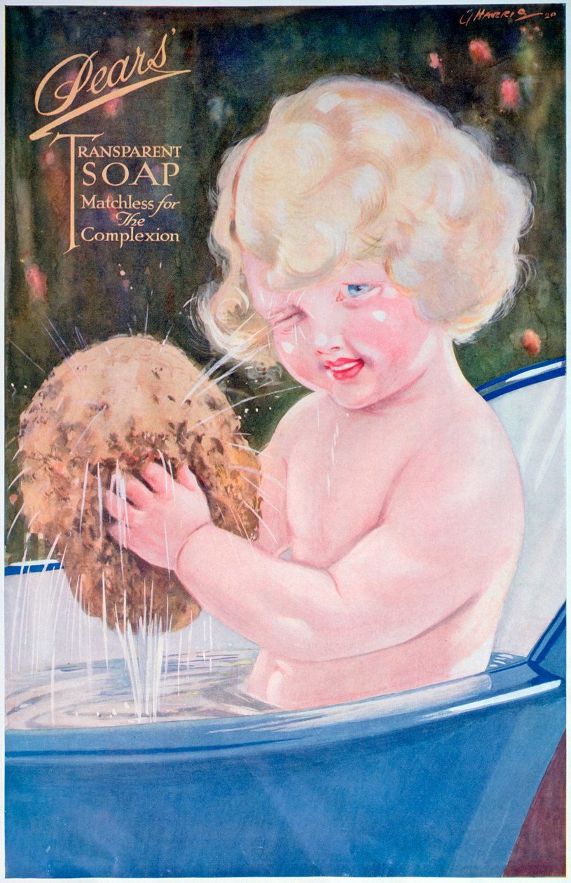 Körte szappanreklám, 1920 alkotó: Unbekannt