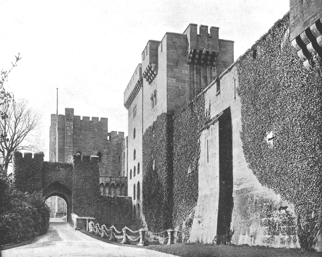Penrhyn kastély, Bangor, Észak-Wales, 1894. alkotó: Unbekannt