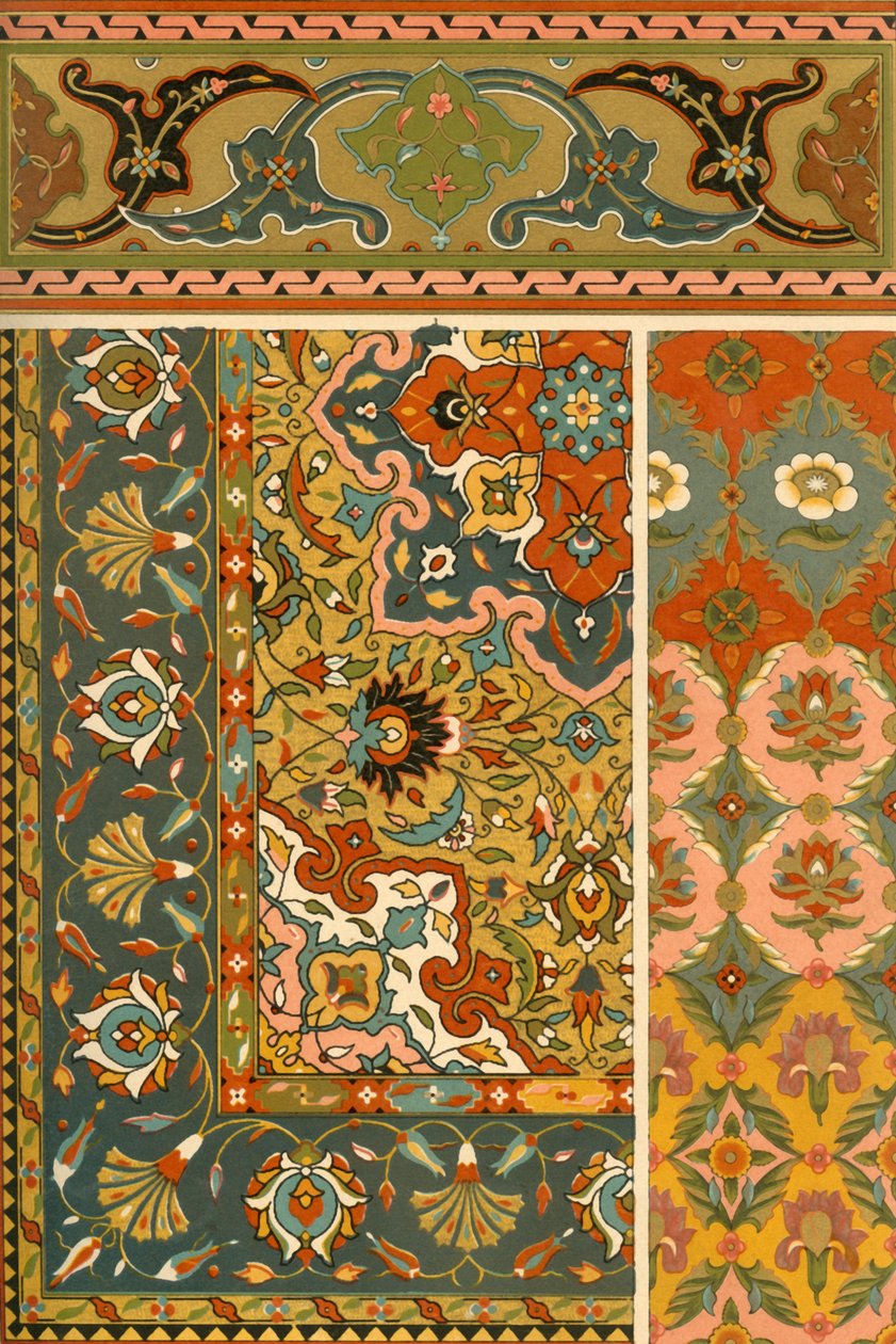 Perzsa szövés és iIllumination, 1898. alkotó: Unbekannt