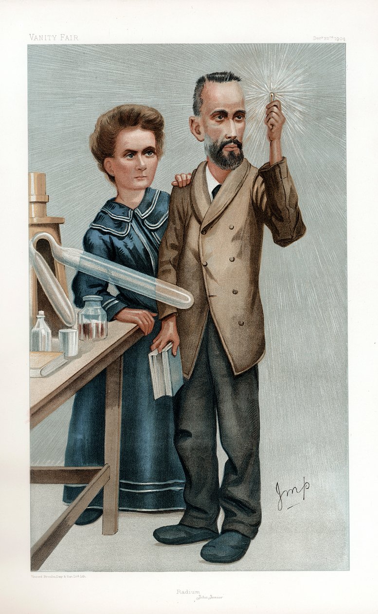 Pierre és Marie Curie francia fizikusok, 1904 alkotó: Unbekannt