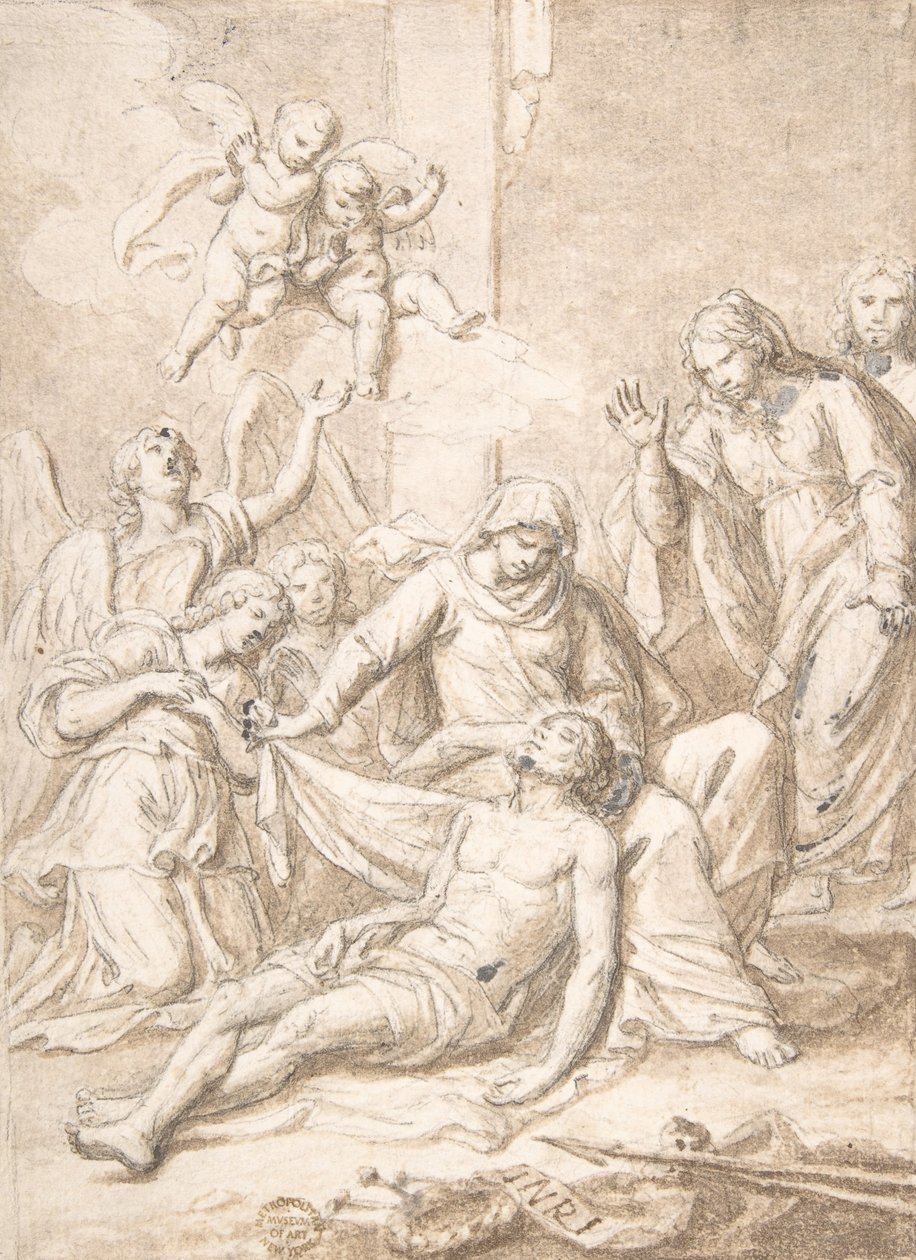 Pietà, 17. század. alkotó: Unbekannt